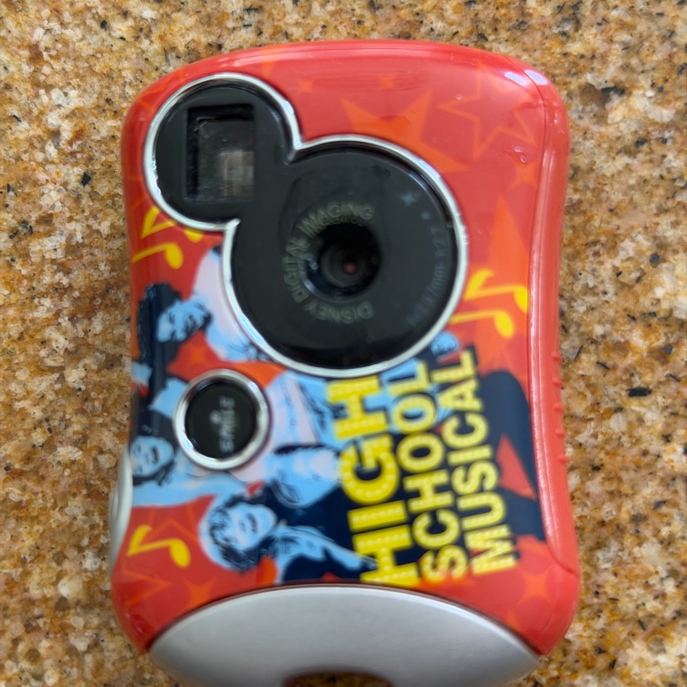 Red Digital Camera - Branded Design